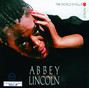 Lyrics of The world is falling down Abbey Lincoln