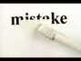 Il testo della Biggest mistake A.c.t.