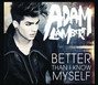 Lyrics of Better than i know myself Adam Lambert