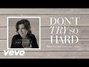 Paroles de Don't try so hard Amy Grant