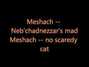 Lyrics of Meshach Apologetix