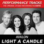 Il testo della Light a candle Avalon