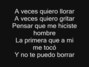 Il testo della A veces quiero llorar Aventura