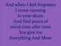 Lyrics of Everything and more Billy Gilman