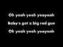 Lyrics of Big red gun Billy Talent