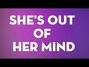 Il testo della She's out of her mind Blink 182
