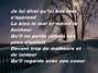 Lyrics of Je lui dirai Céline Dion