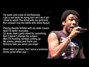 Il testo della Bronchitis Childish Gambino