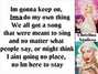 Lyrics of Here to stay Christina Aguilera