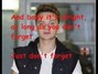Il testo della Don't forget Conor Maynard