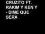 Lyrics of Dime que será Cruzito