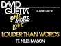 Il testo della Louder than words David Guetta