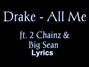 Lyrics of All me Drake