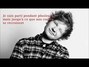 Lyrics of Don't (traduction) Ed Sheeran