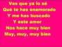 Il testo della Ya te vi Eíza Gonzalez