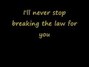 Il testo della Breaking the law Emeli Sande