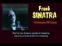 Il testo della Prisoner of love Frank Sinatra