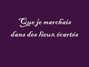 Il testo della Je n'embrasse pas Indochine