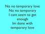 Paroles de Temporary love Jason Derulo