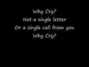 Il testo della Why cry Jay Sean