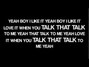 Lyrics of Talk that talk Jay Z