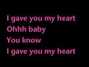Lyrics of Don't go breaking my heart! Jesse Mccartney