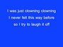 Il testo della Clowning Jls