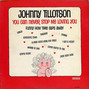 Il testo della You can never stop me loving you Johnny Tillotson