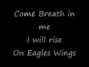 Lyrics of Eagles wings Katinas