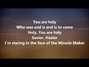 Lyrics of Miracle maker Kim Walker-smith