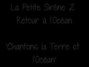 Il testo della Chantons la terre et l'océan La Petite Sirène 2