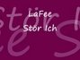 Paroles de Stör ich Lafee