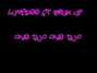 Paroles de One two one two Lumidee
