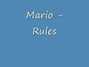 Il testo della Rules Mario