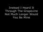 Lyrics of Heard it through the grapevine Marvin Gaye