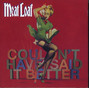 Il testo della Because of you Meat Loaf