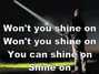 Il testo della Shine on Mercy Me