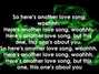 Lyrics of Another love song Mike Posner