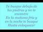 Paroles de Te busque (spanish version) Nelly Furtado