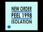 Il testo della Isolation New Order