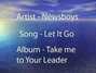 Il testo della Let it go Newsboys