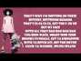 Il testo della Feel inside Nicki Minaj