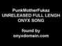 Il testo della Punkmotherfukaz Onyx