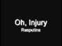 Il testo della Oh injury. Rasputina