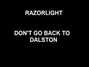 Il testo della Dalston Razorlight