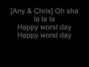 Il testo della Happy worst day Rbd