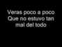 Il testo della Que fue del amor Rbd