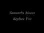 Il testo della Replace you Samantha Moore