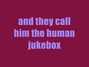 Lyrics of Human jukebox Sandi Thom