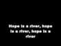 Il testo della Hope is a river Sean Kingston